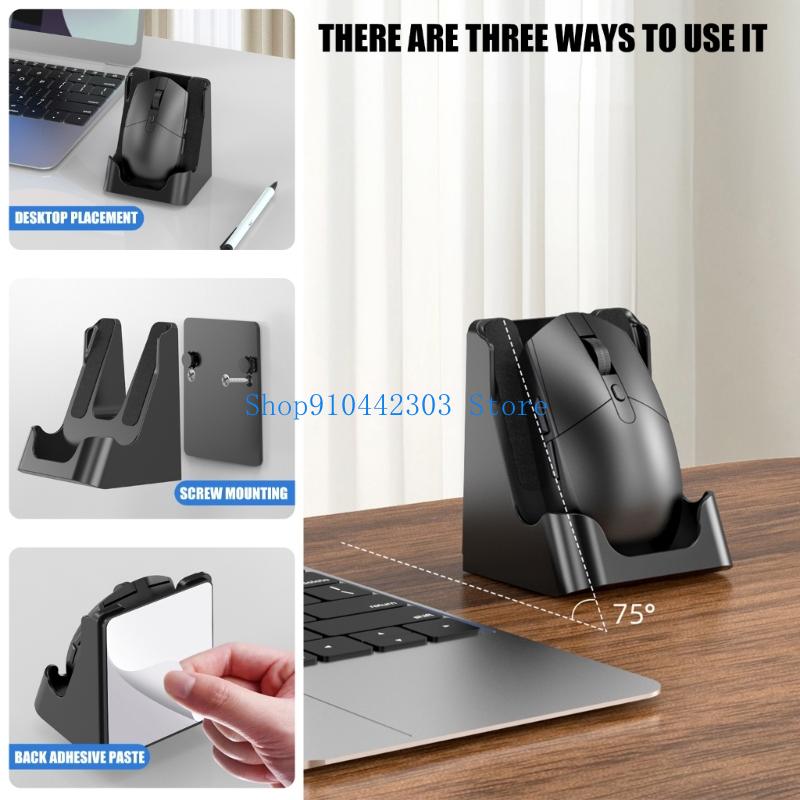 Desk Setup Clean - 652F Dudukan Dinding Mouse Minimalis Untuk