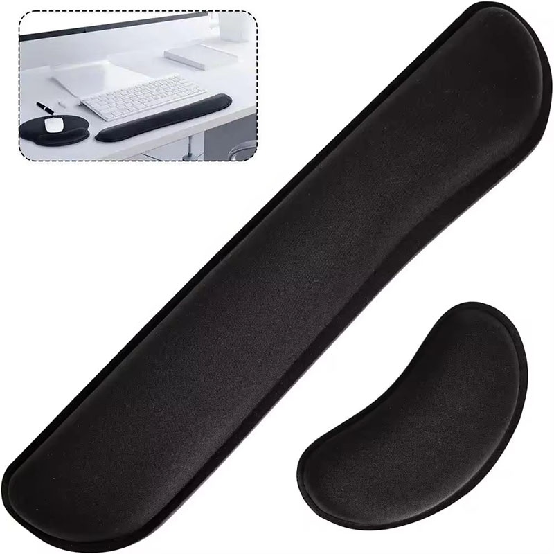 Desk Setup Gear - Alas Mouse Busa Memori Untuk Keyboard