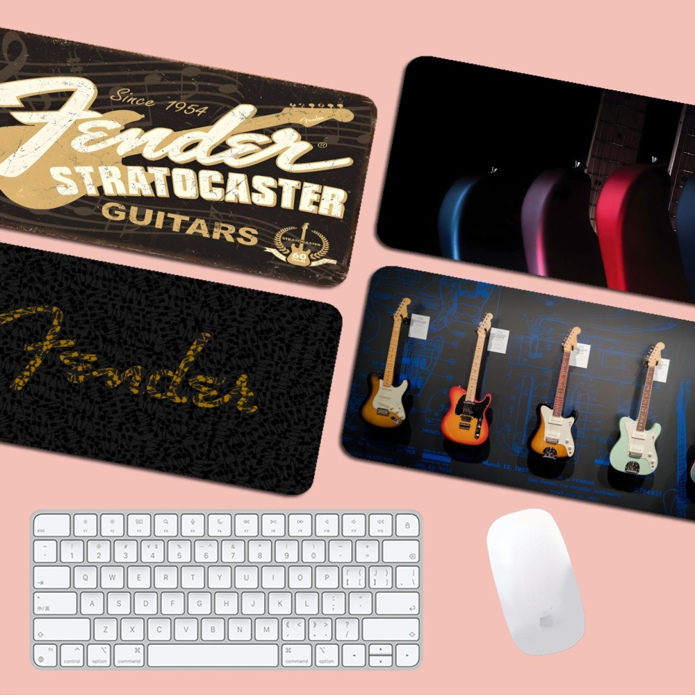 Bantalan tetikus gitar Fender  - Zelda Desk Setup ulasan dan harga
