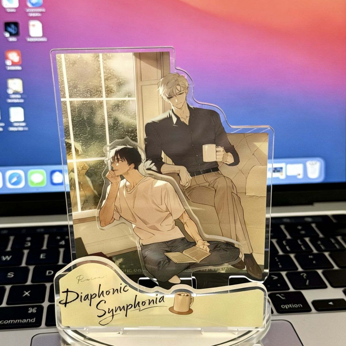 Standee Akrilik Manhwa BL Kore - Korean Desk Setup ulasan dan harga