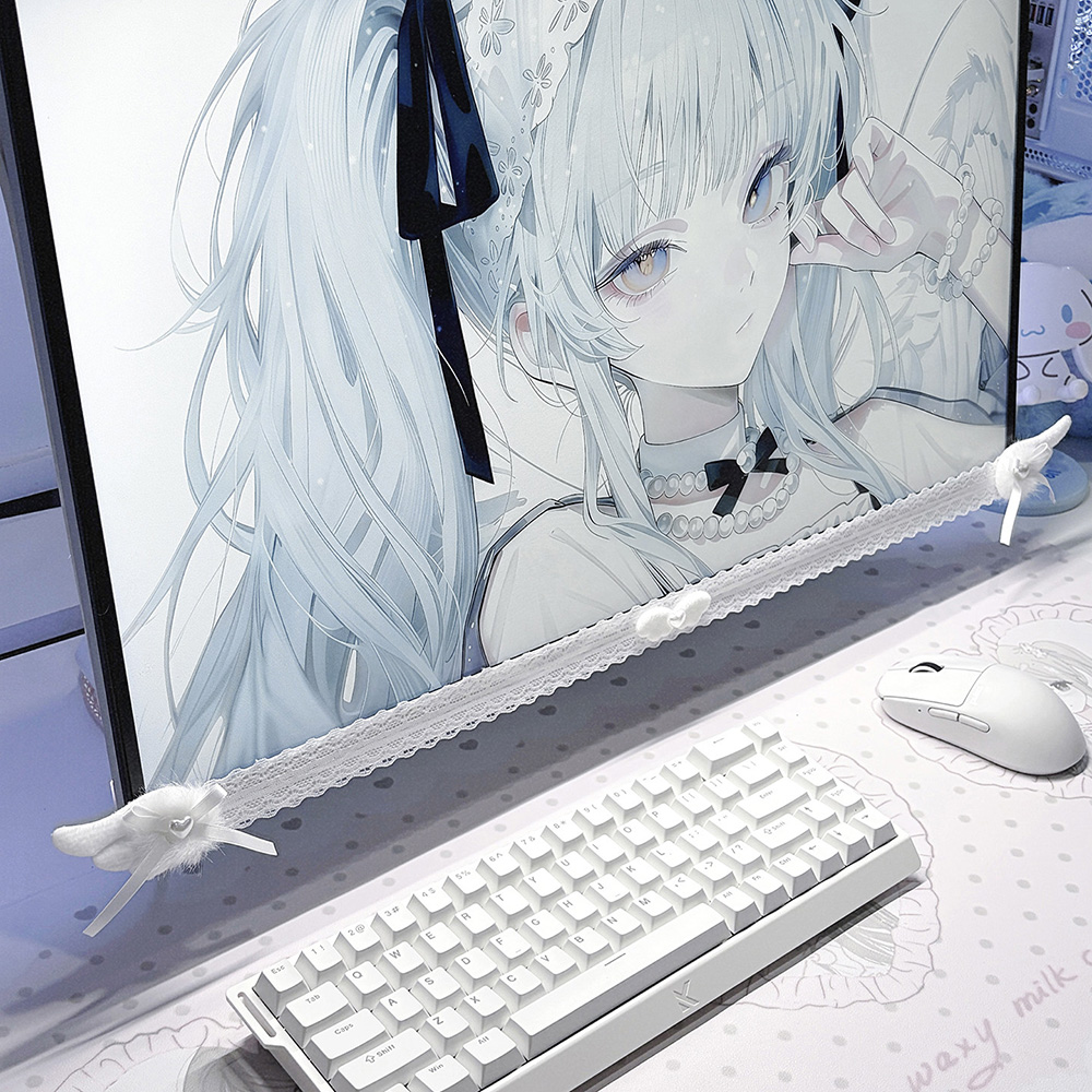Dekorasi Layar Baru Trim Monit - Korean Desk Setup ulasan dan harga