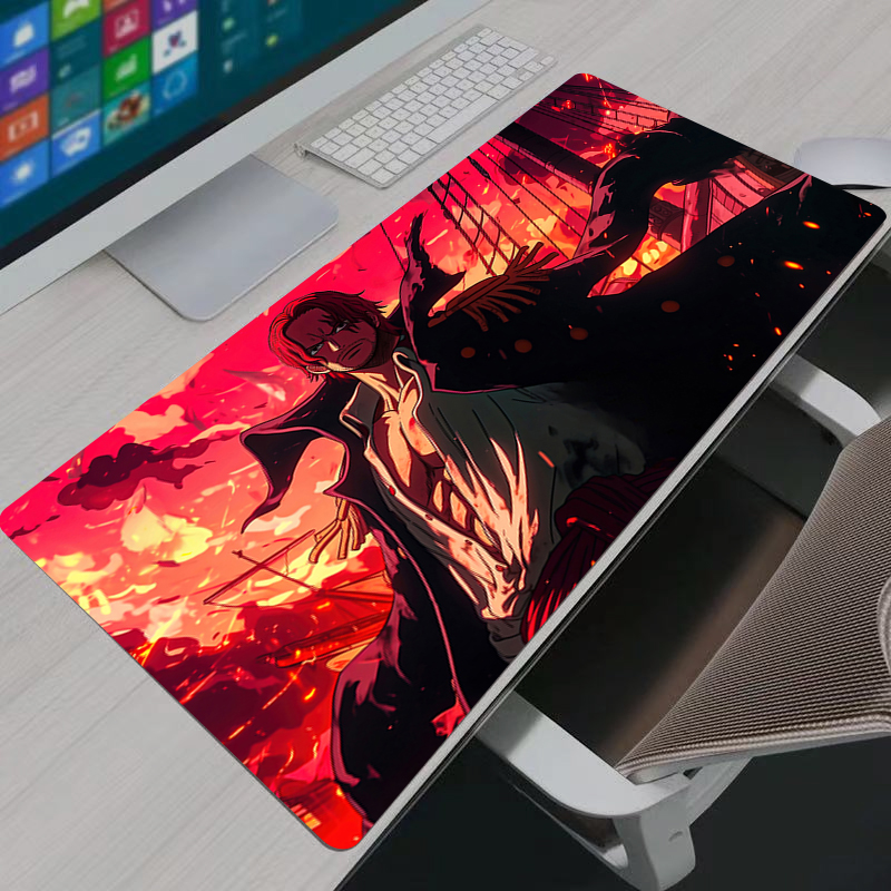 One Piece Shanks Mouse Pad Bes - Desk Setup Cozy ulasan dan harga