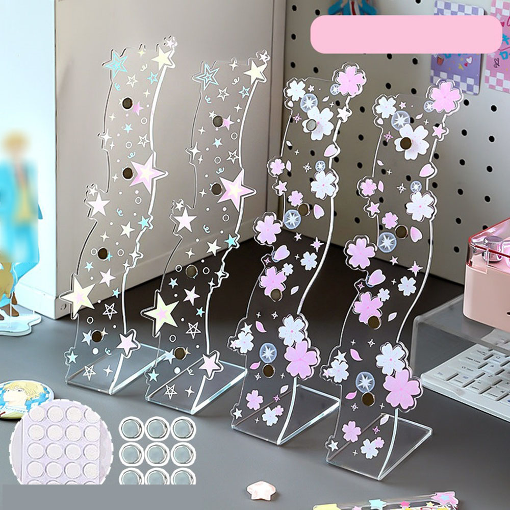 Stand Display Badge Magnetik A - Korean Desk Setup ulasan dan harga