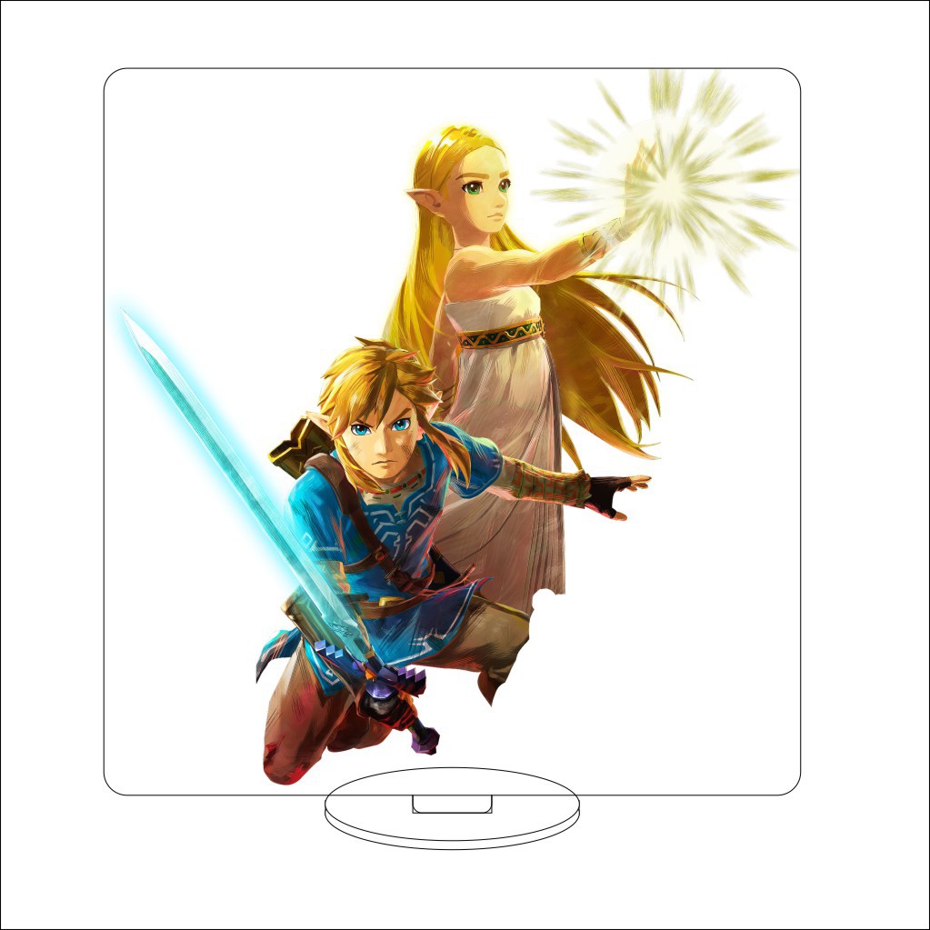 Barang Dagangan Anime The Lege - Zelda Desk Setup ulasan dan harga