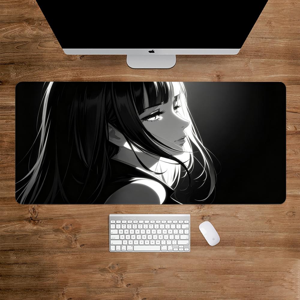 Alas Mouse Gadis Anime Gelap A - Desk Setup Gaming And Work ulasan dan harga