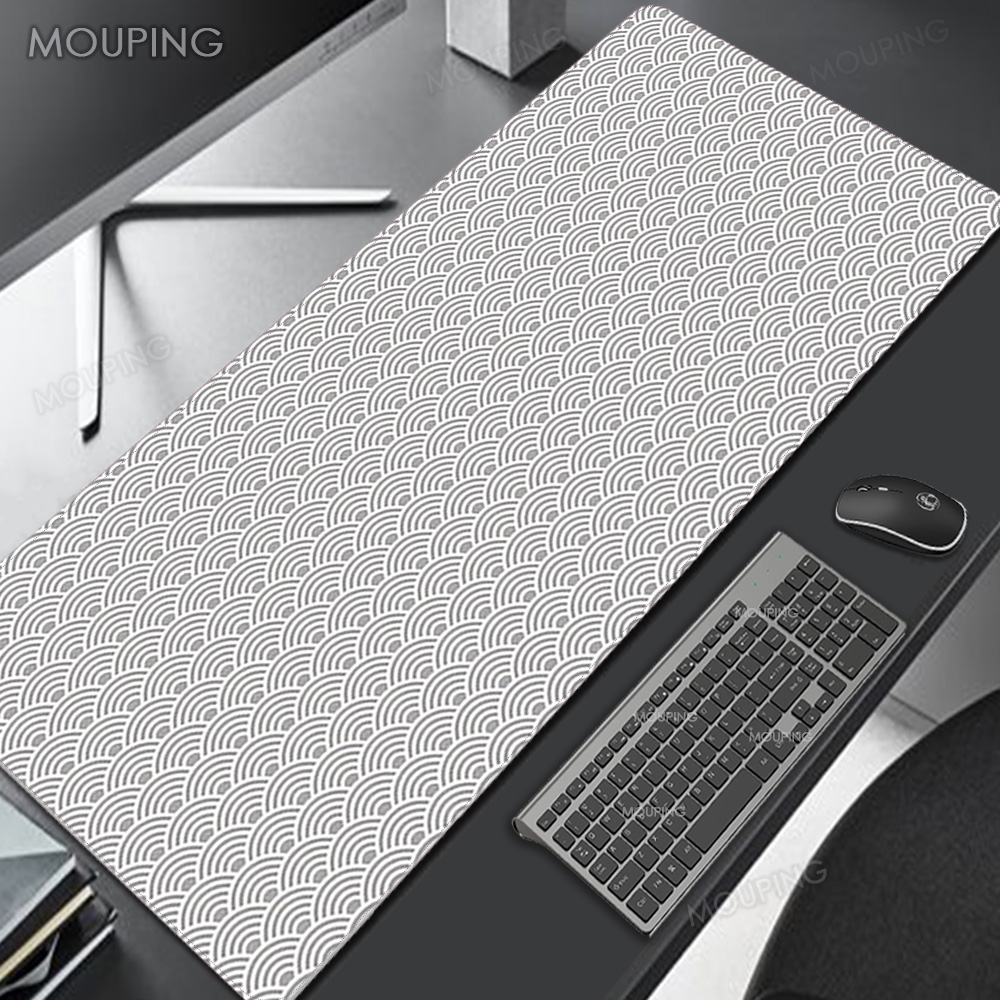 Alas Meja Karpet Hitam Aksesor - Desk Setup Black And White ulasan dan harga