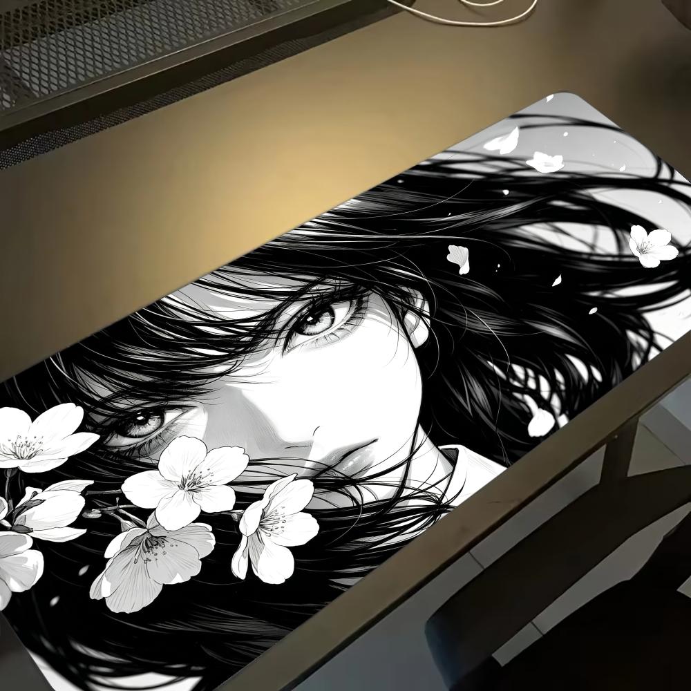 Alas Mouse Kain Sakura Girl Uk - Desk Setup Gaming And Work ulasan dan harga